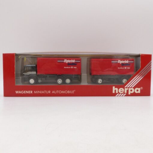Herpa 1:87 MAN F90 Hängerzug Rikterink Spedition, in EVP EB7619 – Bild 4