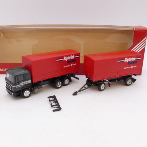 Herpa 1:87 MAN F90 Hängerzug Rikterink Spedition, in EVP EB7619