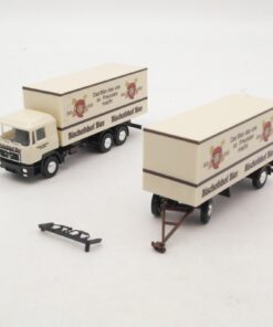 Herpa 1:87 MAN Hängerzug Bischofhof Bier in EVP RA8911