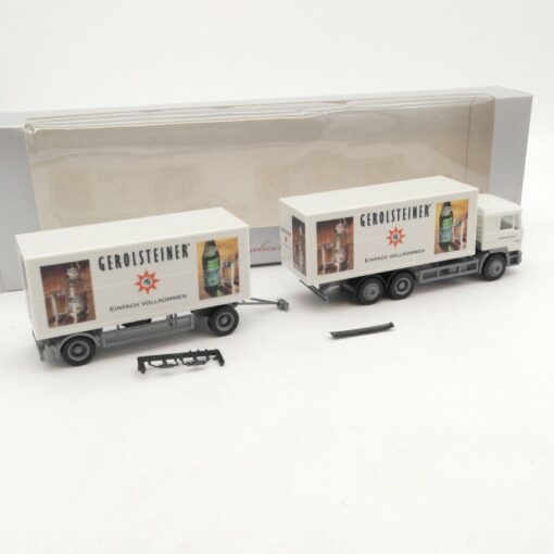 Herpa 1:87 MAN Hängerzug Gerolsteiner in OVP RI8843 – Bild 3