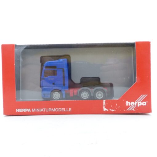 Herpa 1:87 MAN TGX 26.460 Zugmaschine blau in EVP EX6927 – Bild 5