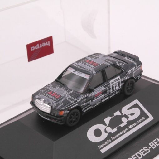 Herpa 1:87 MB 190 E 2.3-16 DTM Cudini #12 in PC Box RT1637