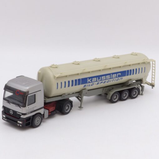 Herpa 1:87 MB Actros Kippsilo-Sattelzug Kaussler, siehe Bilder o. EX1359