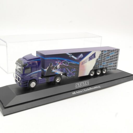 Herpa 1:87 MB Actros L Eurokoffersattelzug Stute Logistik in PC Box QR6805