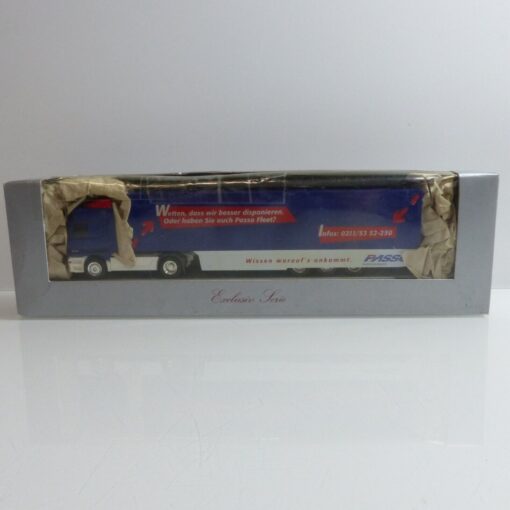 Herpa 1:87 MB Actros Sattelzug - Wissen worauf´s ankommt. PASSO, in OVP EB3955 – Bild 4