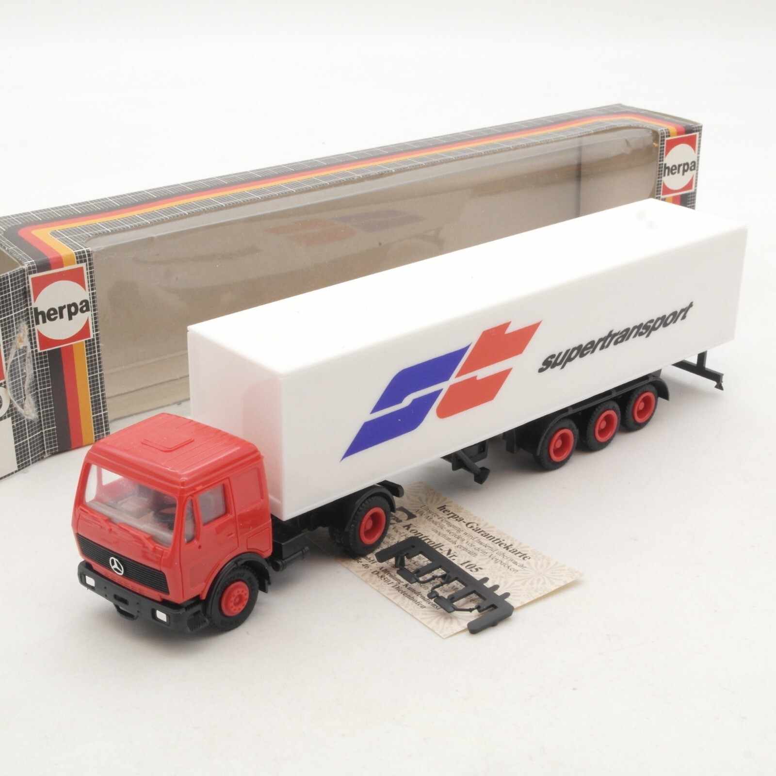 Herpa 1:87 MB NG Sattelzug  st supertransport in OVP RF261