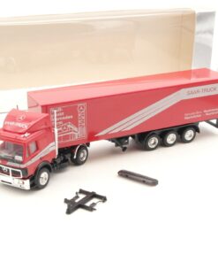 Herpa 1:87 MB SK 1748 Koffersattelzug SAAR TRUCK in OVP RA8240