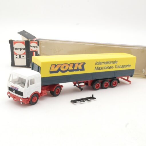 Herpa 1:87 MB Sattelzug Volk Maschinen Transporte in OVP RR644