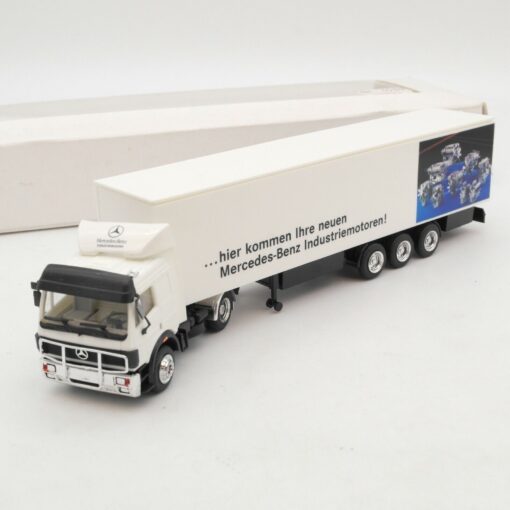 Herpa 1:87 MB Sattelzug hier kommen ihre neuen Industriemotoren in OVP RI7923