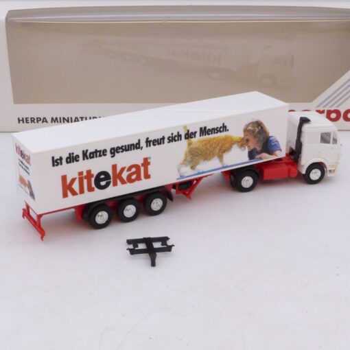 Herpa 1:87 Mercedes Benz SK Sattelzug kitekat, in EVP EB7576 – Bild 3