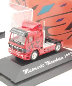 Herpa 1:87 Mercedes Benz Zugmaschine Maimarkt Mannheim 1993 in OVP QR5860
