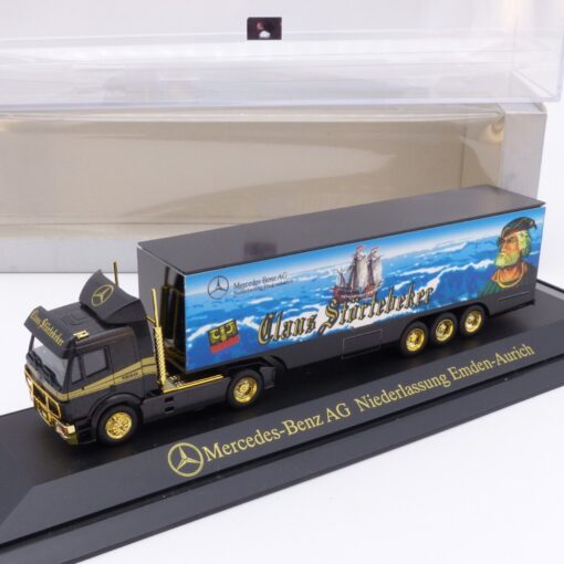 Herpa 1:87 Mercedes SK Sattelzug Niederlassung Emden Aurich in OVP EX3516
