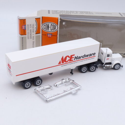 Herpa 1:87 Nr.: 0004-001020 Tractor + Box Trailer Ace Hardware, in OVP EB2200 – Bild 3