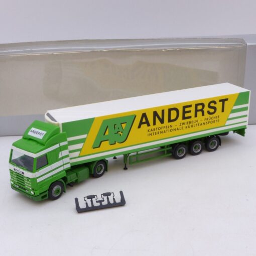 Herpa 1:87 Nr.: 185059 Scania 143M Sattelzug Anderst, in EVP EB7409
