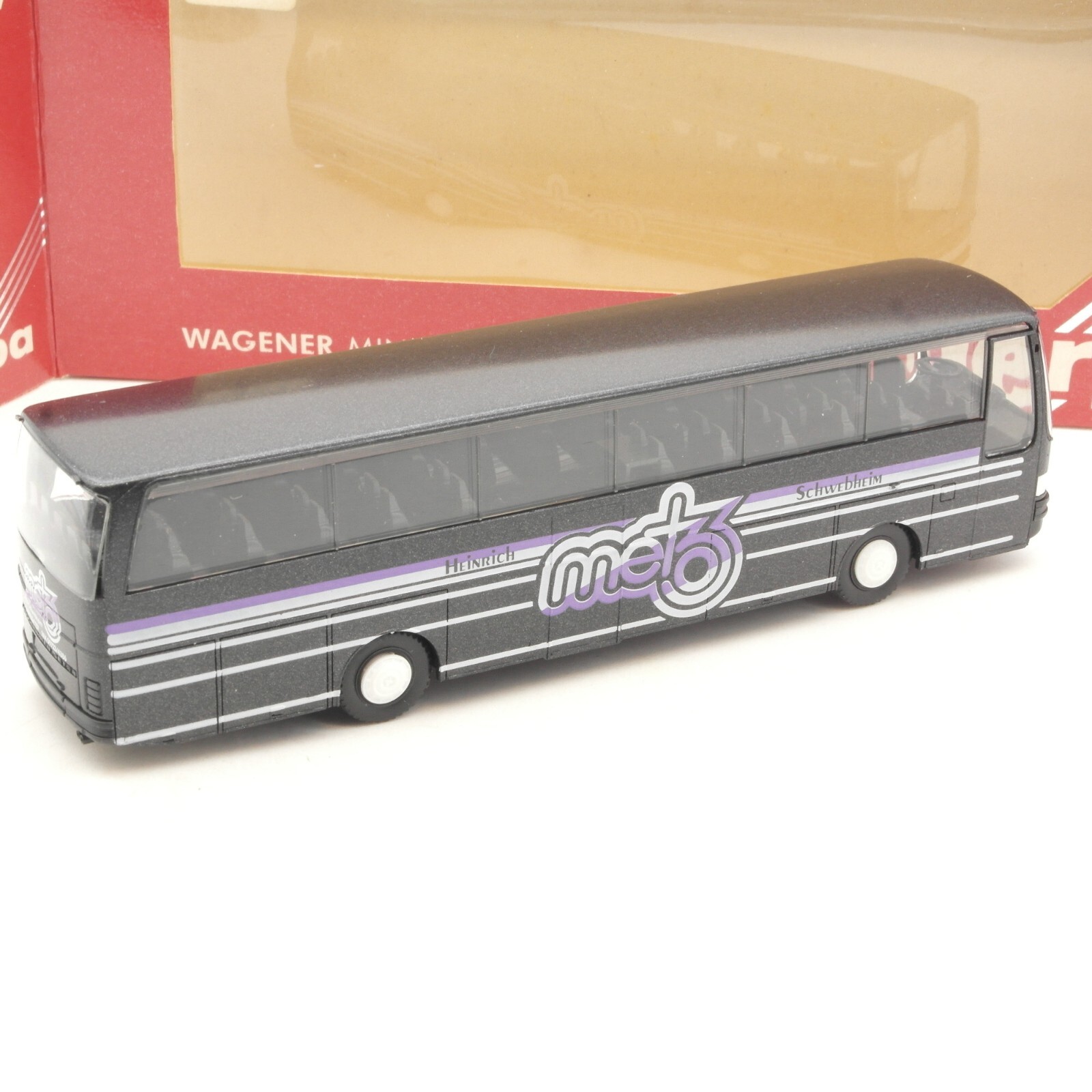 Herpa 1:87 Reisebus Setra Kässbohrer S 215 HD metz in OVP RA6699 – Bild 3