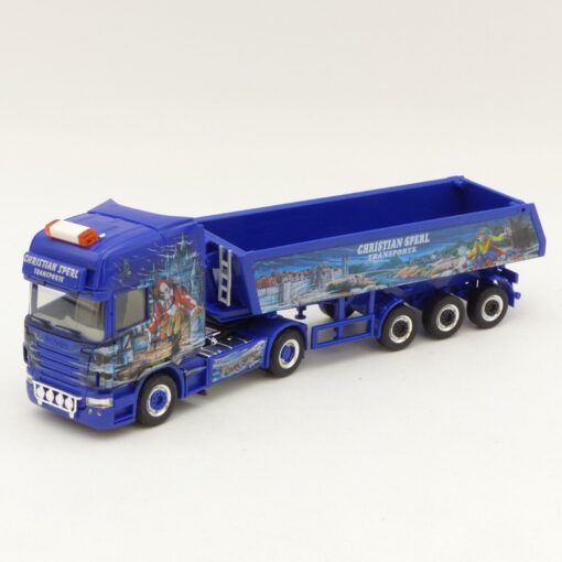 Herpa 1:87 Scania R TL Kippsattelzug Christian Sperl, siehe Bilder o. EX548