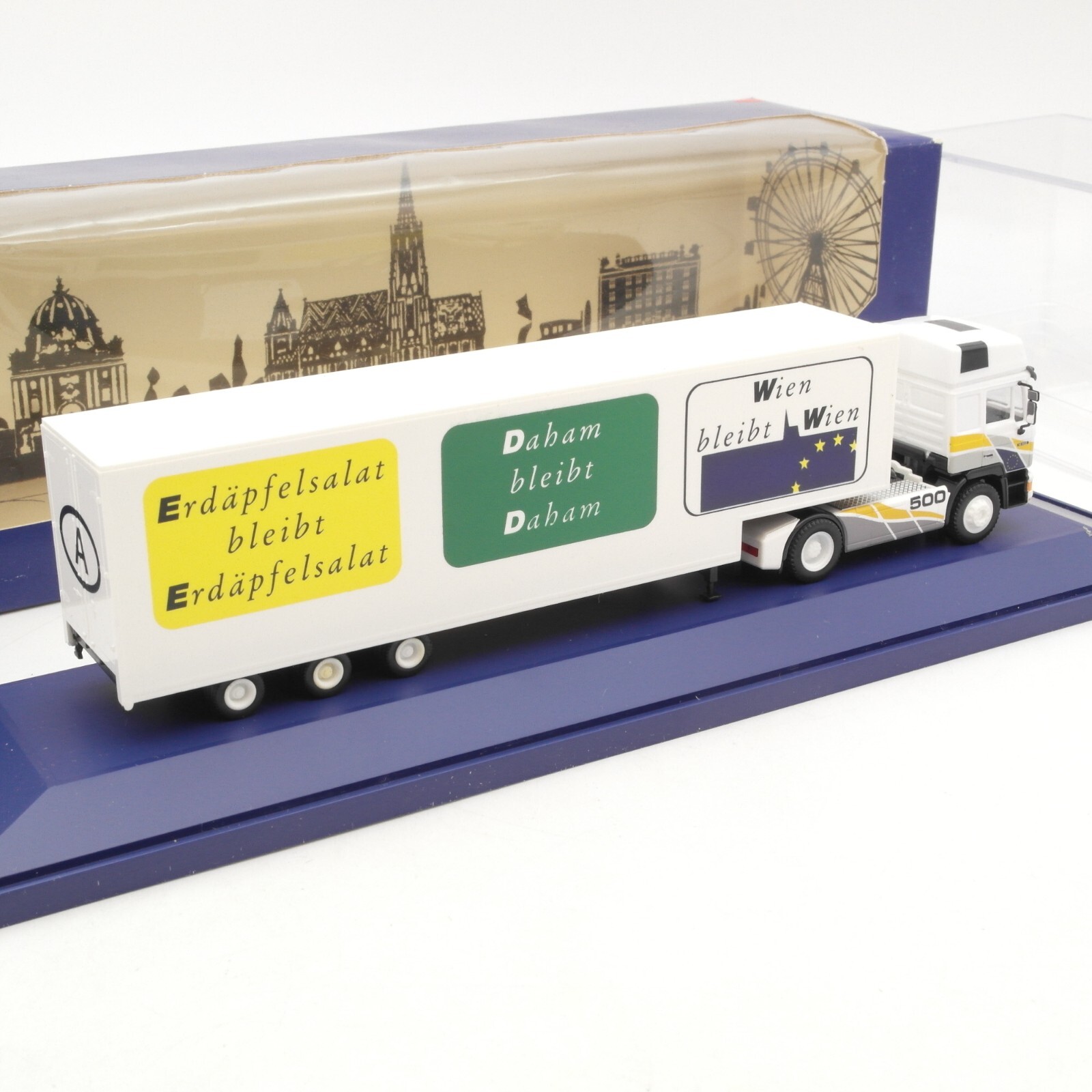 Herpa 1:87 SoMo MAN F90 Sattelzug EU-Beitritt Österreich Erdäpfel in OVP RA7951 – Bild 3