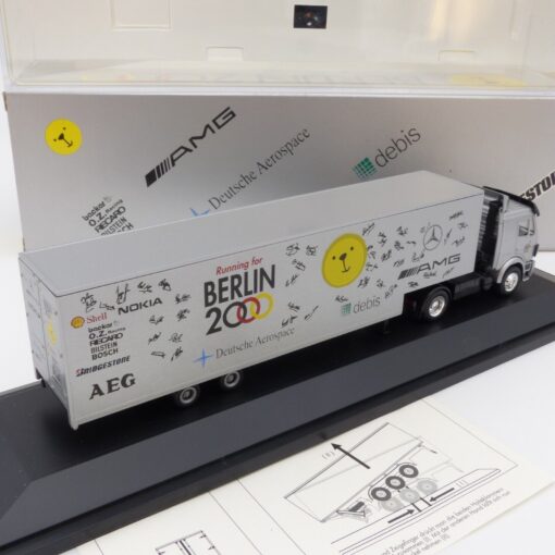 Herpa 1:87 Sondermodell Mercedes SK Sattelzug Berlin 2000 in OVP EX3452 – Bild 3
