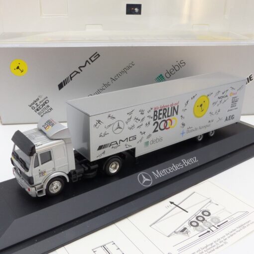 Herpa 1:87 Sondermodell Mercedes SK Sattelzug Berlin 2000 in OVP EX3452