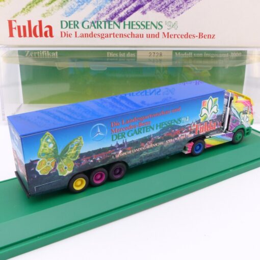 Herpa 1:87 Sondermodell Mercedes SK Sattelzug Landesgartenschau in OVP EX3453 – Bild 3