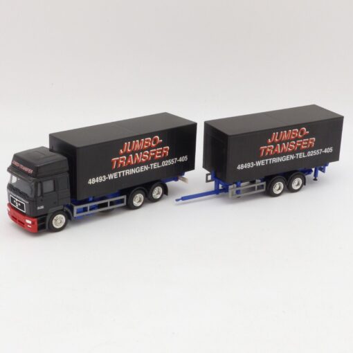 Herpa 1:87 Umbau: MAN F2000 HD Hängerzug Jumbo Transfer, siehe Bilder o. EX860