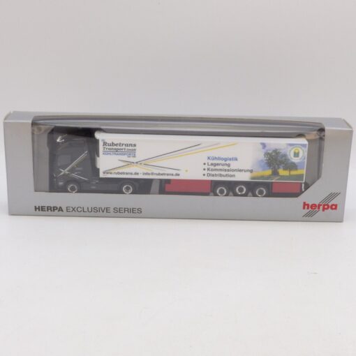 Herpa 1:87 Volvo FH Sattelzug Rubetrans Transport GmbH - rar, in OVP EX787 – Bild 4