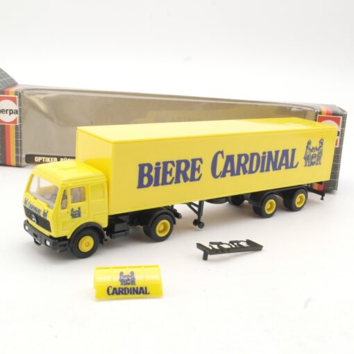 Herpa 1:87 Werbemodell MB NG Sattelzug Biere Cardinal in OVP RR660