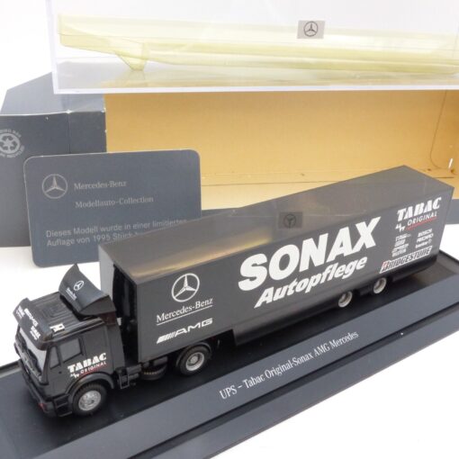 Herpa 1:87 Werbemodell Nr.: B66005320 MB SK Sattelzug SONAX, in OVP EB7644