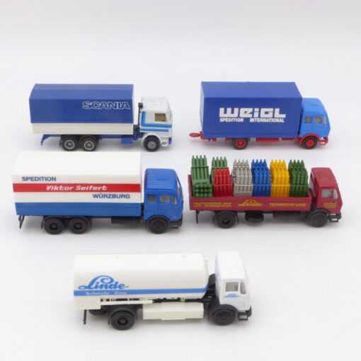 Herpa 1:87 diverse LKW Modelle im 5er Pack in Tüte siehe Bilder o. EX5768 – Bild 3
