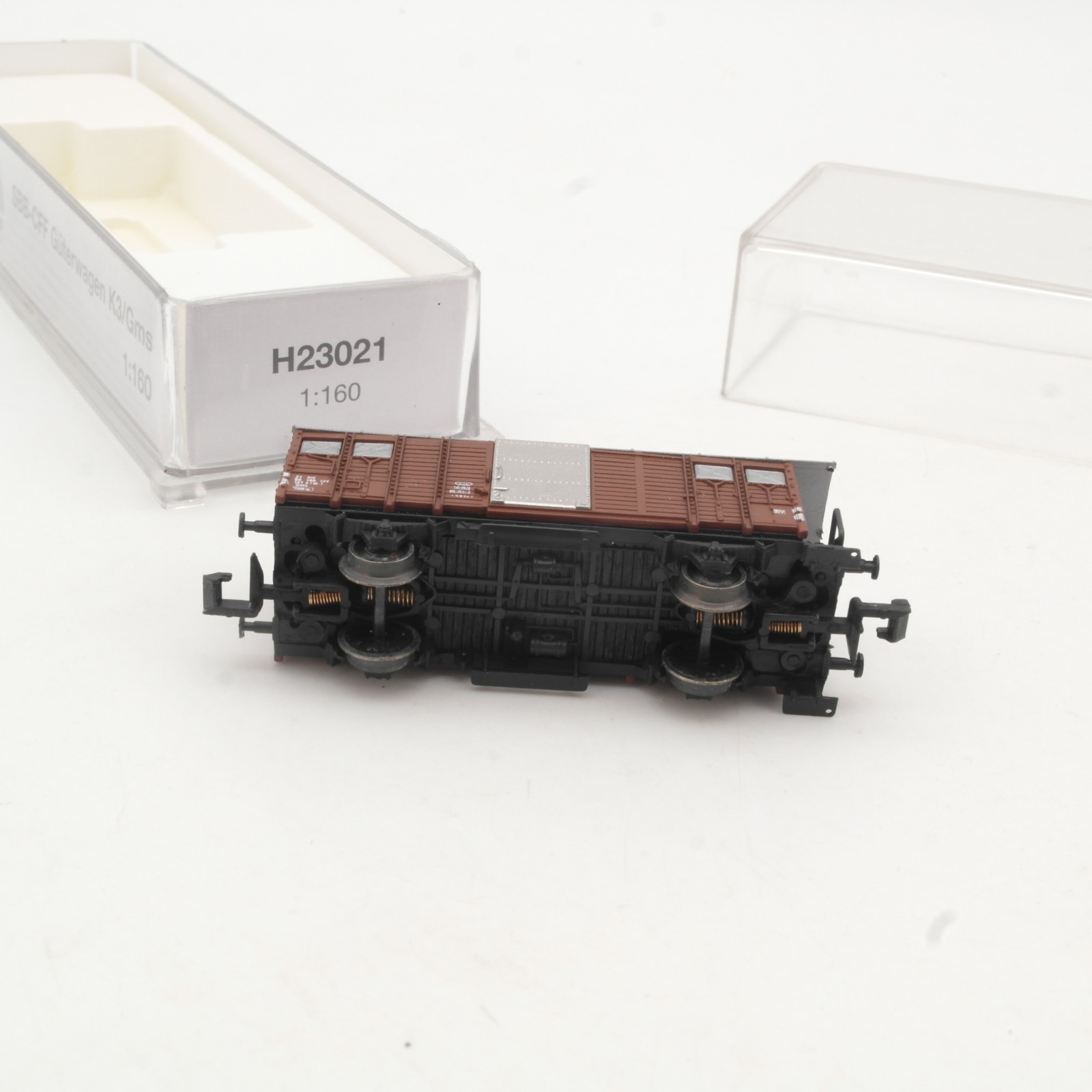 Hobbytrain N H23021 gedeckter Güterwagen der SBB in OVP RR5395 – Bild 4