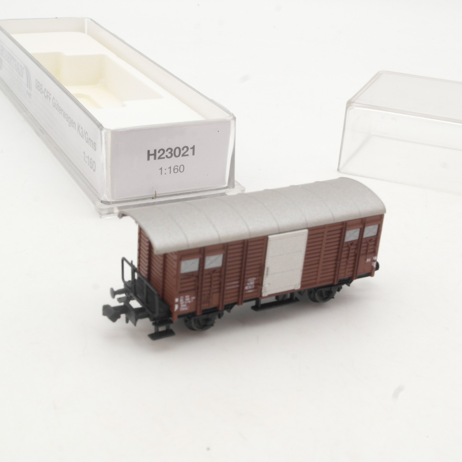 Hobbytrain N H23021 gedeckter Güterwagen der SBB in OVP RR5395