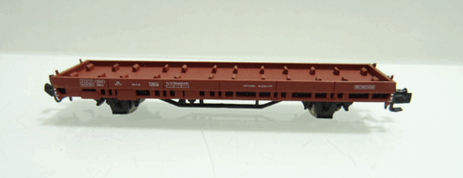 Hobbytrain N H23818 Flachwagen ohne LKW der DB  Ep III in OVP AR7030 – Bild 3