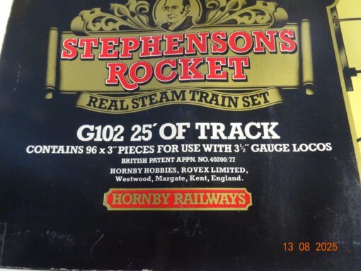 Hornby Spur 3,5 Zoll 71103 Gleise 96 Stück unbenutzt in OVP JL2275 – Bild 3