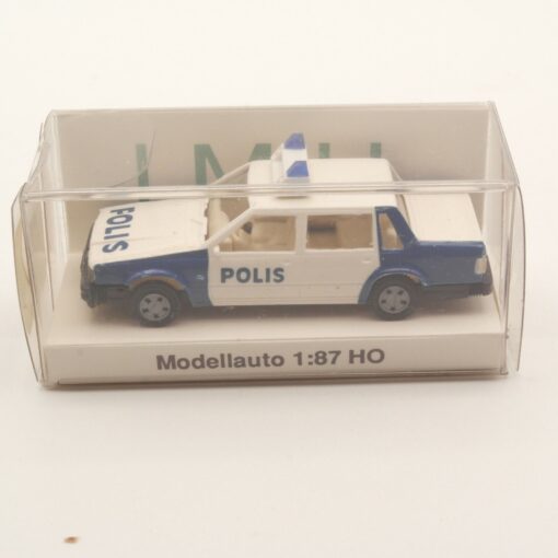 I.M.U. 1:87 07631 Volvo-Polizei Limousine in OVP ER1990