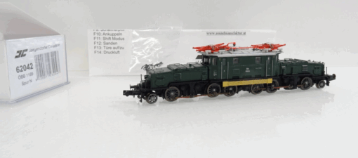 Jägerndorfer N 62042 E-Lok 1189.06 Krokodil der ÖBB ESU Sound in OVP JL687