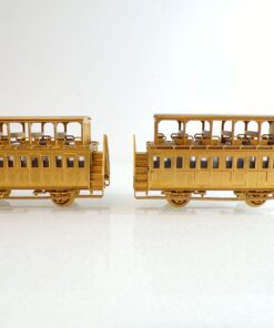 Jouef H0 Abteil- u. Aussichtswagen vergoldet 2 Stk. BH1036 o.