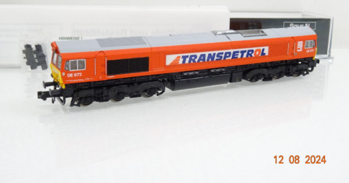 Kato N K10819 Diesellok DE 672 Transpetrol HGK in OVP LE5024