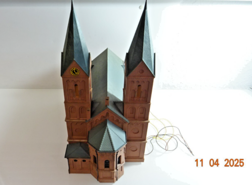 Kibri 39760 H0 Romanische Stadtkirche aus Anlagenrückbau siehe Foto CK7443 o. – Bild 3