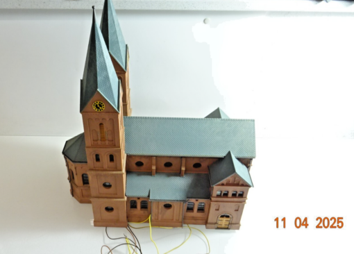 Kibri 39760 H0 Romanische Stadtkirche aus Anlagenrückbau siehe Foto CK7443 o. – Bild 4