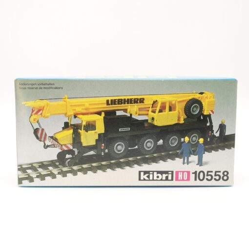 Kibri H0 10558 Bausatz Liebherr Mobilkran in OVP QR8905