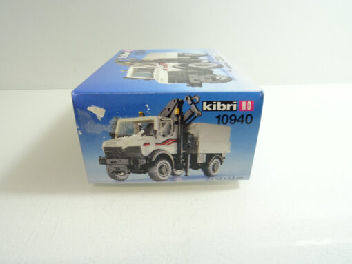 Kibri H0 10940 Bausatz Unimog mit Bordkran neuwertig in OVP AR8086 – Bild 3