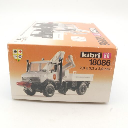 Kibri H0 18086 MB Unimog 2450L Sprengstoff Entsorgung in OVP RR3181 – Bild 4