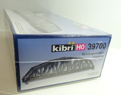 Kibri H0 39700 Gebäude Bausatz Stahlbogenbrücke eingleisig neuw.in OVP AR7609 – Bild 3