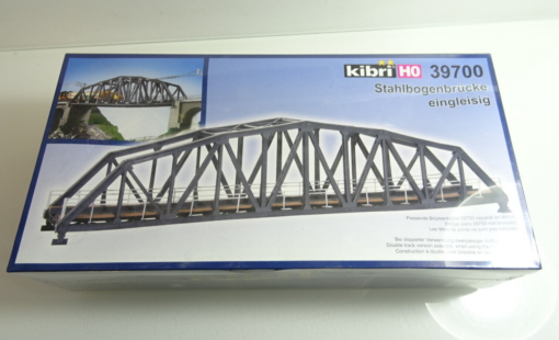 Kibri H0 39700 Gebäude Bausatz Stahlbogenbrücke eingleisig neuw.in OVP AR7609 – Bild 5