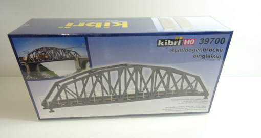 Kibri H0 39700 Gebäude Bausatz Stahlbogenbrücke eingleisig neuw.in OVP AR7609