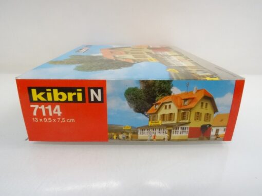 Kibri H0 7114 Bausatz Gasthaus zur Eisenbahn neuwertig in OVP QR4408 – Bild 3