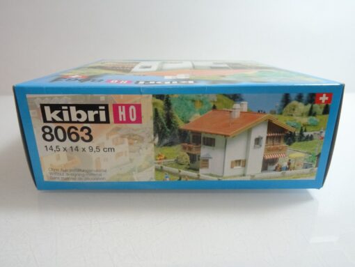 Kibri H0 8063 Bausatz Haus Casanna Schweiz neuwertig in OVP QR4331 – Bild 3