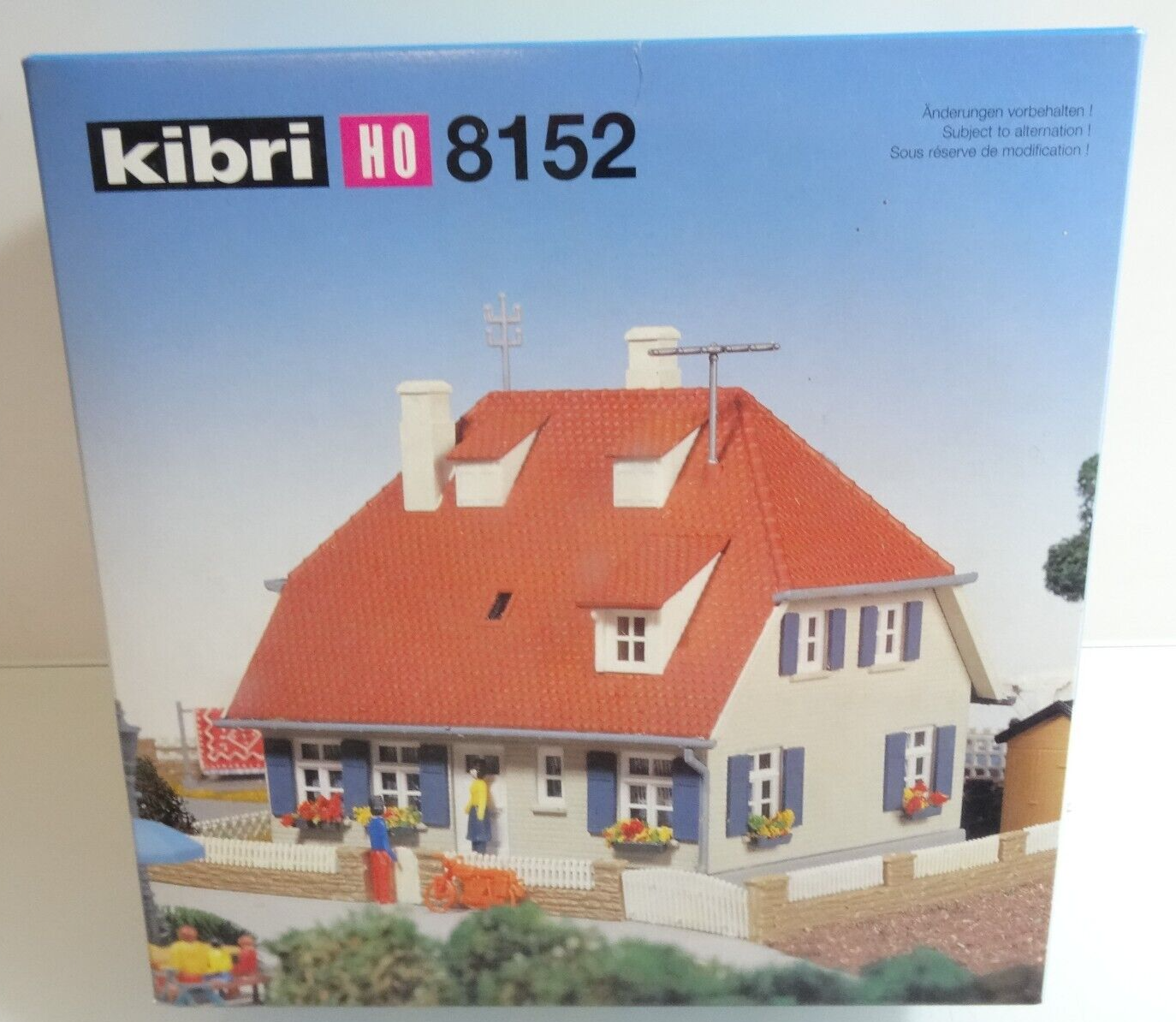 Kibri H0 8152 Bausatz Bauernhaus Wiesental neuwertig in OVP QR4477