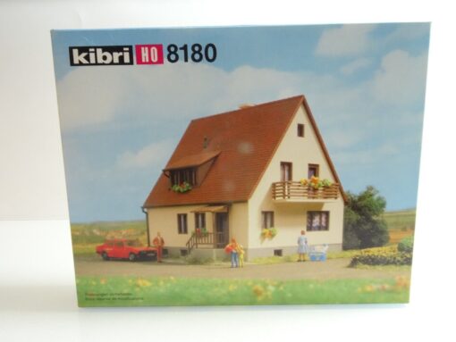 Kibri H0 8180 Bausatz Einfamilienhaus neuwertig in OVP QR4291