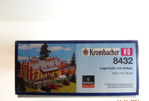 Kibri H0 8432 Bausatz Krombacher Lagerhalle mit Anbau siehe Foto in OVP CK4003 – Bild 3